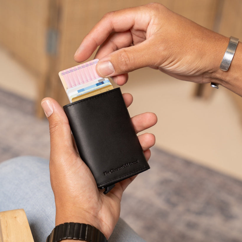 Palma Full-Grain Leather Card Holder 女士
