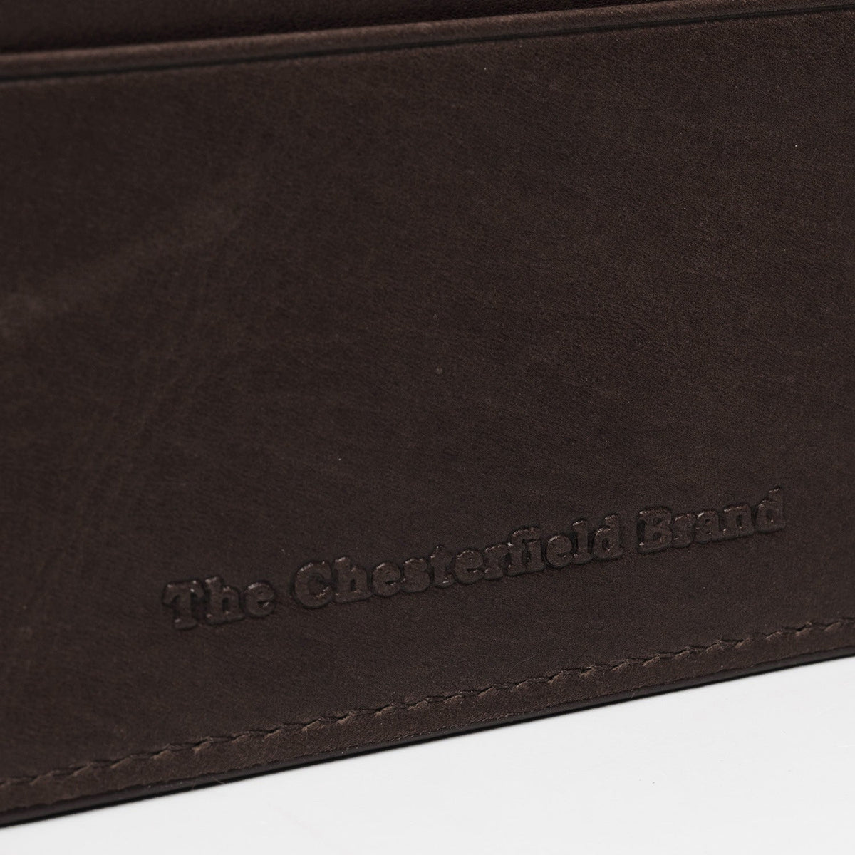 Brown Leather Card Wallet 女士, detail view 1