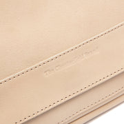 Solid Antique Brass Hardware &amp; Heavy-Duty Dual Zipper Detail on Ann Full-Grain Leather Crossbody Bag 女士
