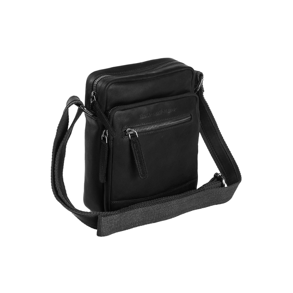 Birmingham Full-Grain Leather Crossbody Bag 经典100%天然头层牛皮 - Full Exterior 正面版型与定制立体剪裁轮廓 | 官方商城选购