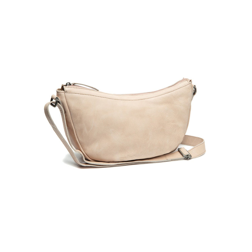 Clarita Full-Grain Leather Crossbody Bag 女士