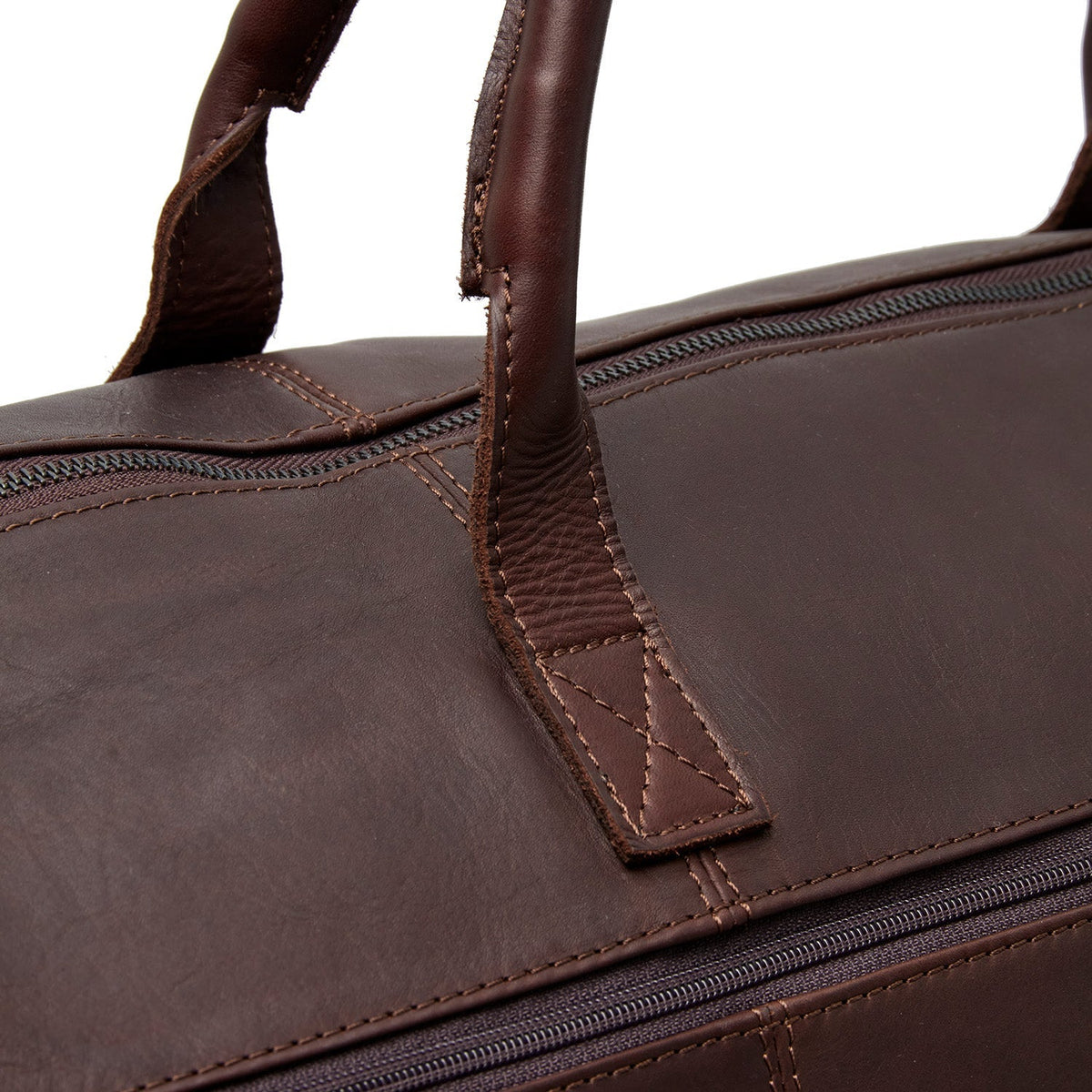 Brown Leather Garment Bag Finlay 女士, detail view 1