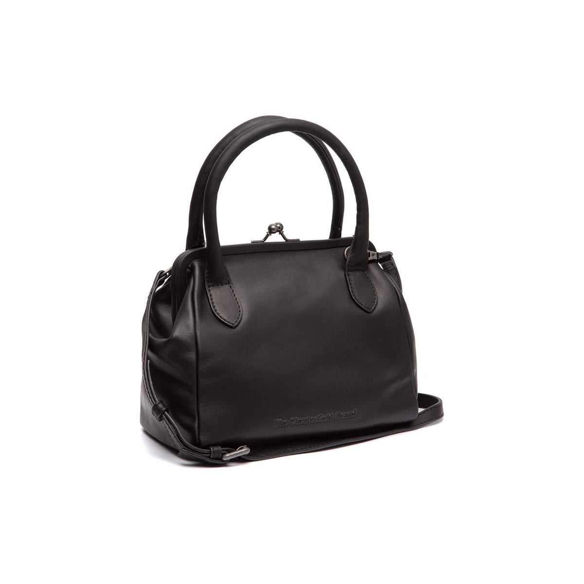 Chili Full-Grain Leather Handbag 女士 in Classic 100% Full-Grain Leather - Front Profile View &amp; Tailored Silhouette | Buy Online