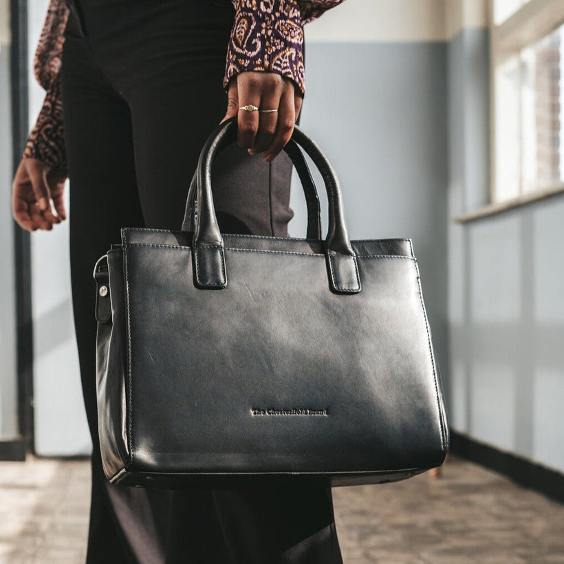 Garda Full-Grain Leather Handbag 女士