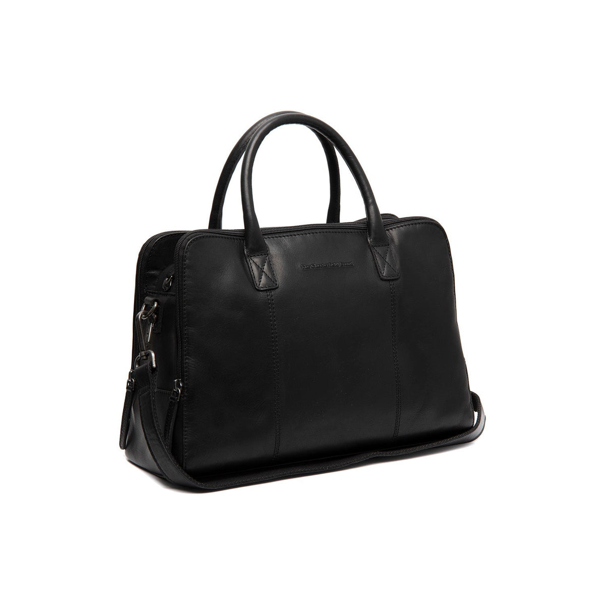 Layton Full-Grain Leather Handbag 女士 in Classic 100% Full-Grain Leather - Front Profile View &amp; Tailored Silhouette | Buy Online