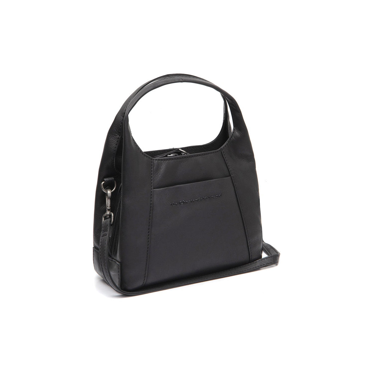Lunera Full-Grain Leather Handbag 女士 in Classic 100% Full-Grain Leather - Front Profile View &amp; Tailored Silhouette | Buy Online