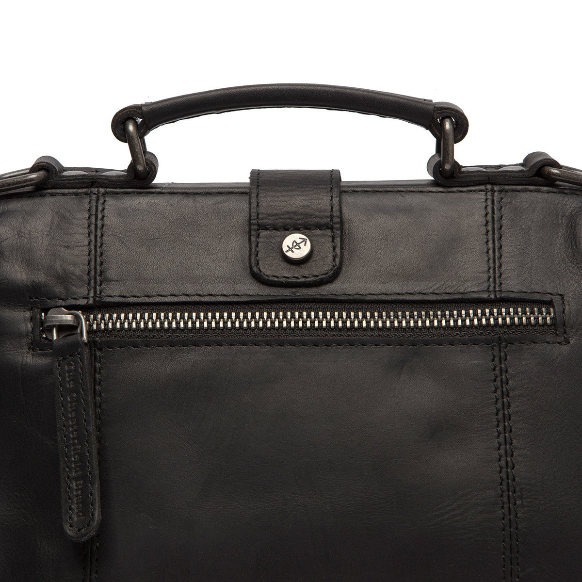 Rachael Full-Grain Leather Handbag 女士 - Lateral Side Profile View Showing Sleeve Cut &amp; Athletic Taper Fit