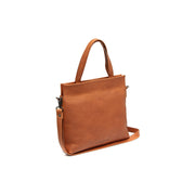 Rivington Full-Grain Leather Handbag 女士 in Classic 100% Full-Grain Leather - Front Profile View &amp; Tailored Silhouette | Buy Online