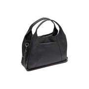 Salina Full-Grain Leather Handbag in Classic 100% Full-Grain Leather - Front Profile View &amp; Tailored Silhouette | Buy Online