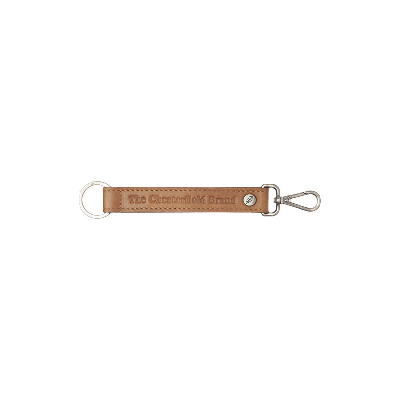 Leather Key Ring 干邑色 女士