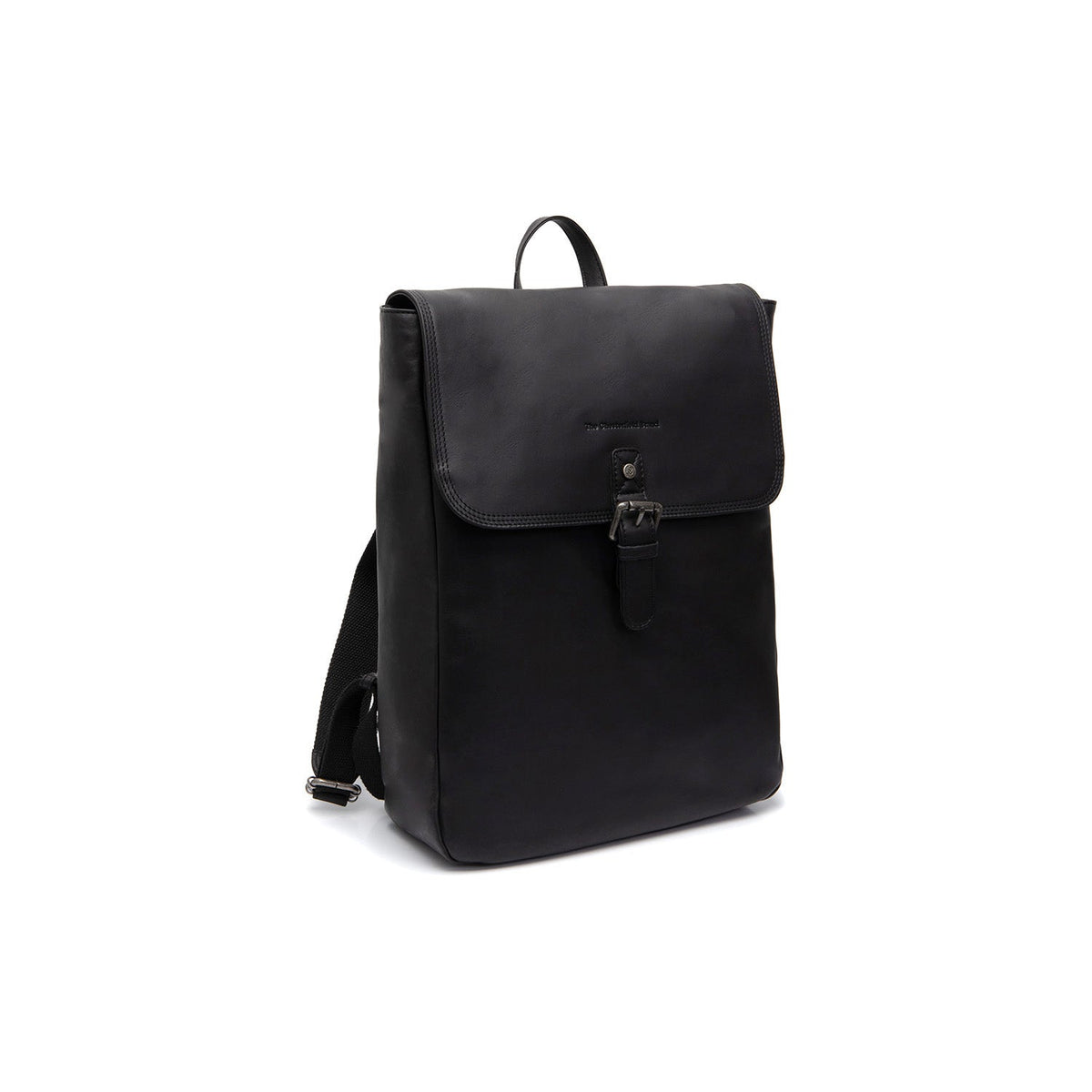 Farrow Full-Grain Leather Laptop Backpack 女士 in Classic 100% Full-Grain Leather - Full Exterior Front Profile View | Buy Online