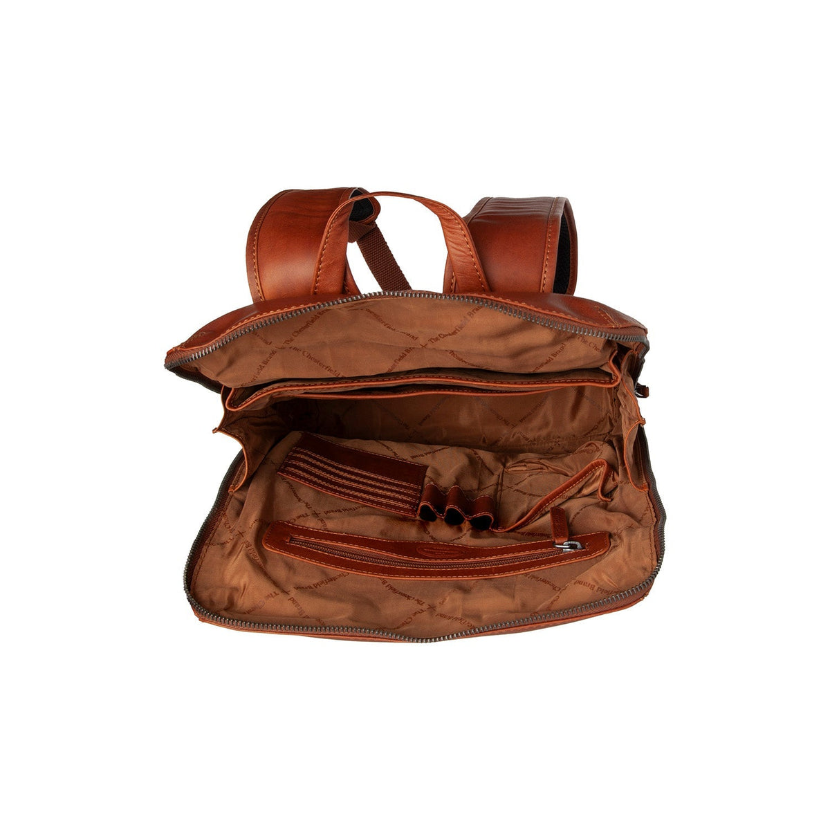 Filmore Full-Grain Leather Laptop Backpack 女士 – alternate product view 3