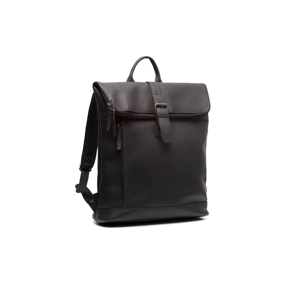 Larsson Full-Grain Leather Laptop Backpack 经典100%天然头层牛皮 - Full Exterior 正面版型与定制立体剪裁轮廓 | 官方商城选购
