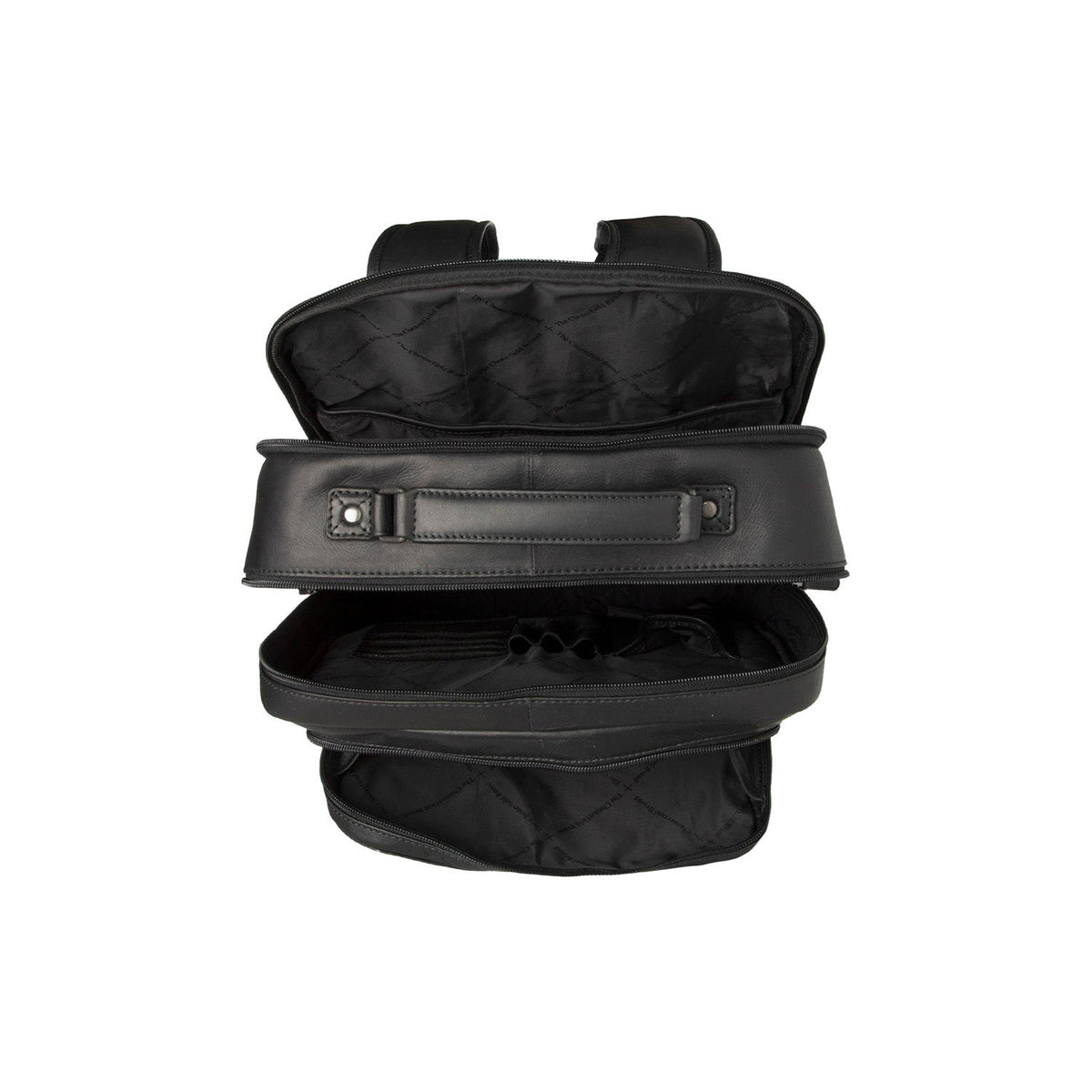 
内衬展示 Showing Dedicated Padded Laptop Sleeve & Multi-Compartment Organization