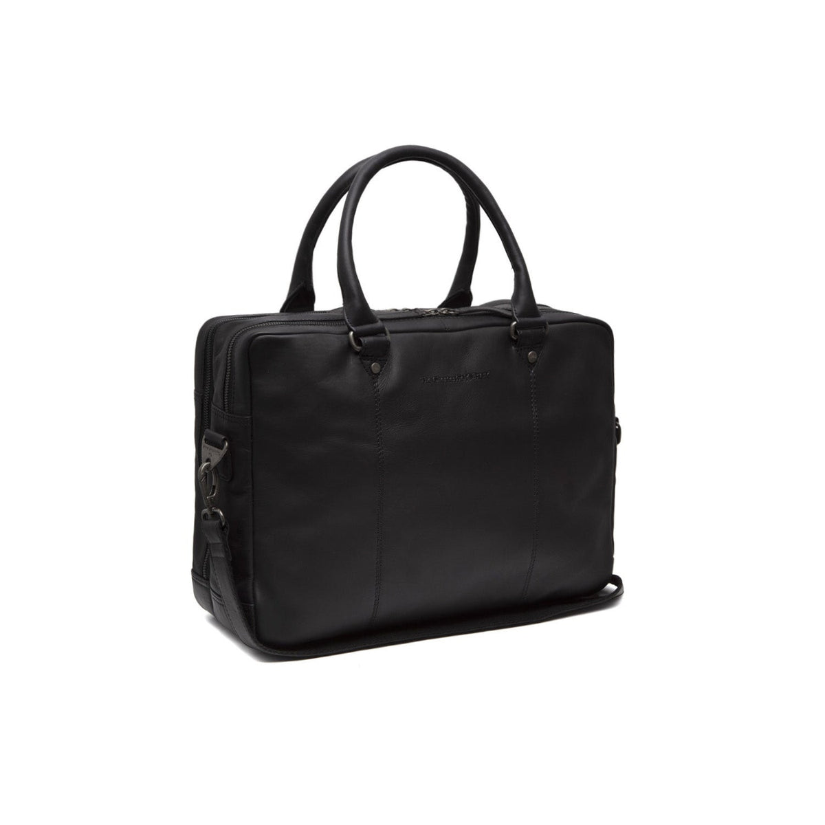 Boston Full-Grain Leather Laptop Bag 经典100%天然头层牛皮 - Full Exterior 正面版型与定制立体剪裁轮廓 | 官方商城选购