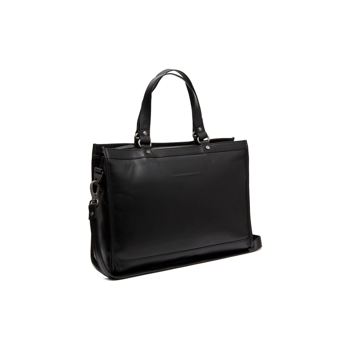 Manly Full-Grain Leather Laptop Bag 经典100%天然头层牛皮 - Full Exterior 正面版型与定制立体剪裁轮廓 | 官方商城选购