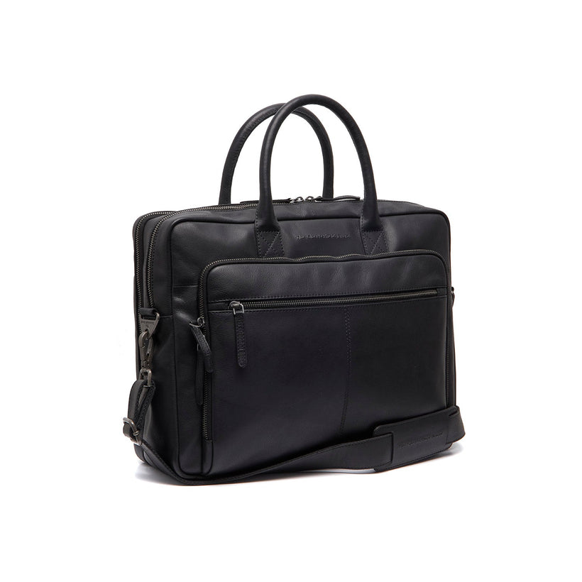 Tacama Full-Grain Leather Laptop Bag 女士