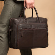 Tacama Full-Grain Leather Laptop Bag 女士 – alternate product view 2
