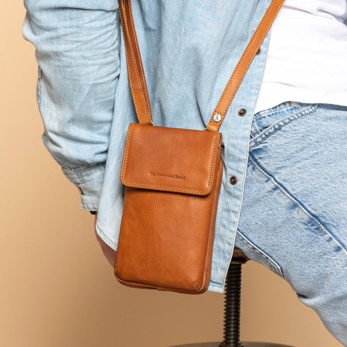 
Langley 头层牛皮 Phone Bag – alternate product view 2