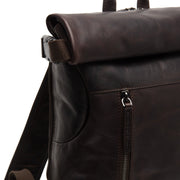 
Mazara 头层牛皮 Roll-top Backpack – alternate product view 2