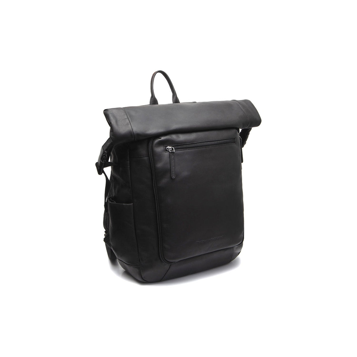Remo Full-Grain Leather Roll-top Backpack 女士 in Classic 100% Full-Grain Leather - Full Exterior Front Profile View | Buy Online