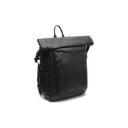 Remo Full-Grain Leather Roll-top Backpack 女士 in Classic 100% Full-Grain Leather - Full Exterior Front Profile View | Buy Online