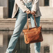 Alicante Full-Grain Leather Shopper 女士 – alternate product view 2