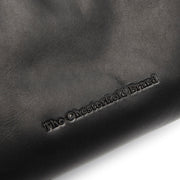 Christie Full-Grain Leather Shoulder Bag 女士 - Structured Side Profile Showing Gusset Depth &amp; Expansion Capacity