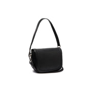 Lizzola Full-Grain Leather Shoulder Bag 女士 in Classic 100% Full-Grain Leather - Full Exterior Front Profile View | Buy Online