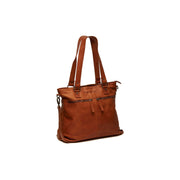 Rome Full-Grain Leather Shoulder Bag 女士 in Classic 100% Full-Grain Leather - Full Exterior Front Profile View | Buy Online