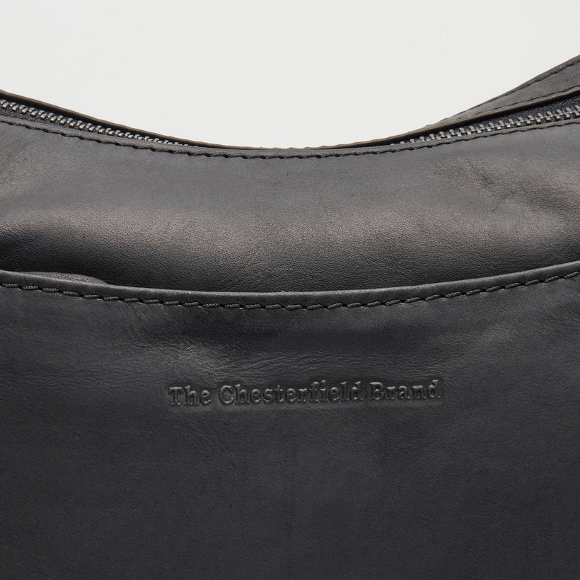 Tivra Full-Grain Leather Shoulder Bag 女士