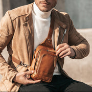 Leather Sling Bag Riga 女士 – alternate product view 2