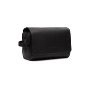 Rosario 头层牛皮 Toiletry Bag in Classic 100% Full-Grain Leather - 正面细节与立体剪裁修身版型 | 官方线上选购