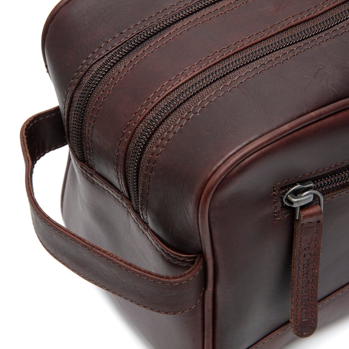 Stacey Full-Grain Leather Toiletry Bag 女士 – alternate product view 3