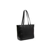 Astano Full-Grain Leather Tote Bag 女士 in Tan 100% Full-Grain Leather - Full Exterior Front Profile View | Buy Online
