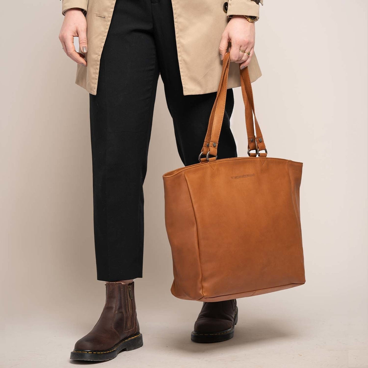 Berlin Full-Grain Leather Tote Bag 女士 – alternate product view 3