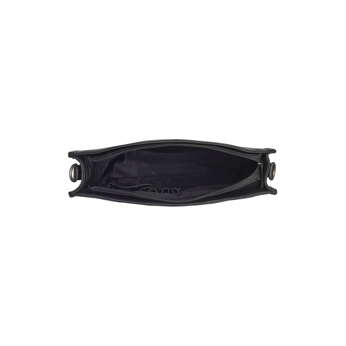 Interior View Showing Dedicated Padded Laptop Sleeve &amp; Multi-Compartment Organization