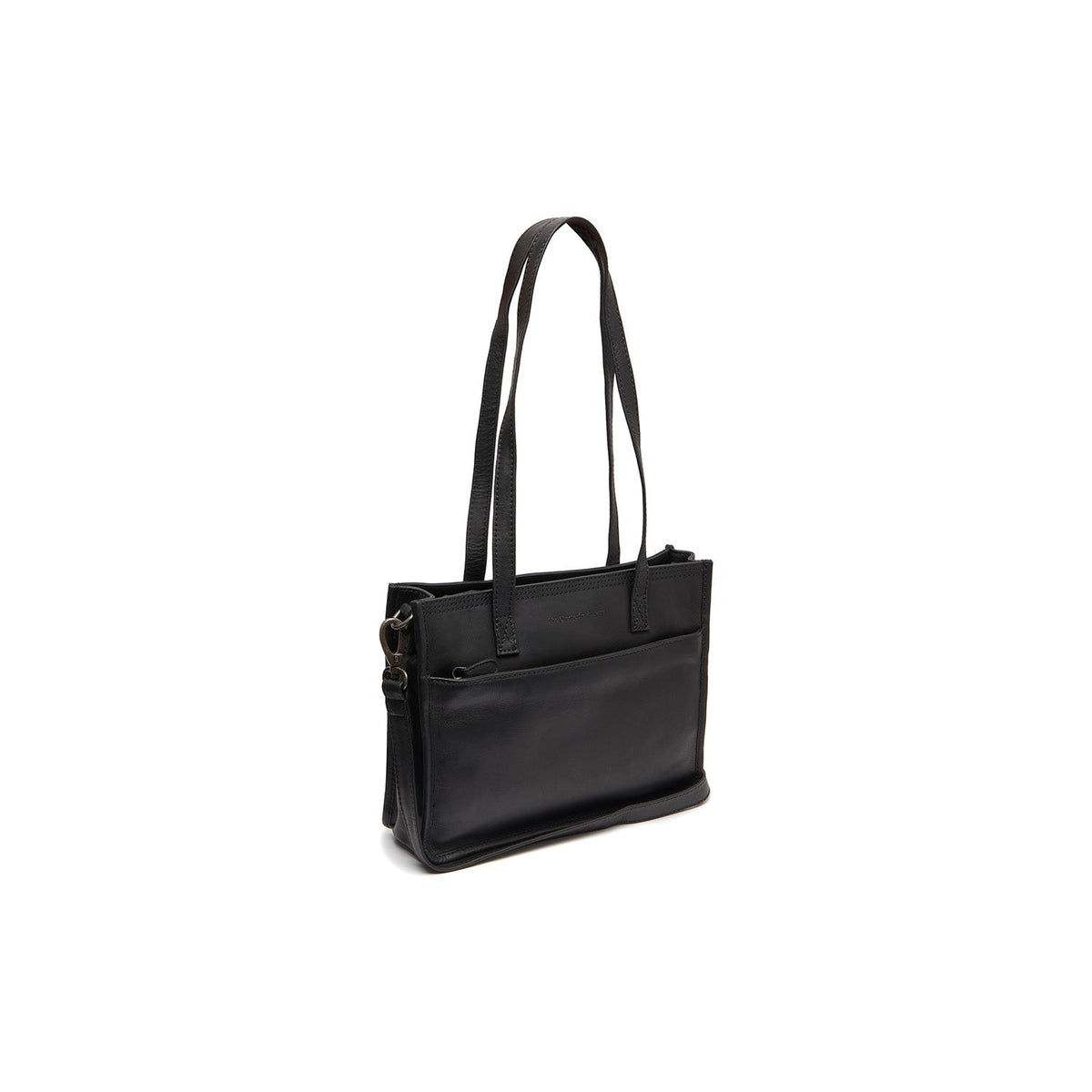 Estella Full-Grain Leather Tote Bag 女士 in Classic 100% Full-Grain Leather - Full Exterior Front Profile View | Buy Online