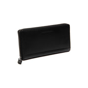 Cantara Full-Grain Leather Wallet 女士 in Classic 100% Full-Grain Leather - Full Exterior Front Profile View | Buy Online