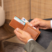 Enzo Full-Grain Leather Wallet 男士 – alternate product view 3