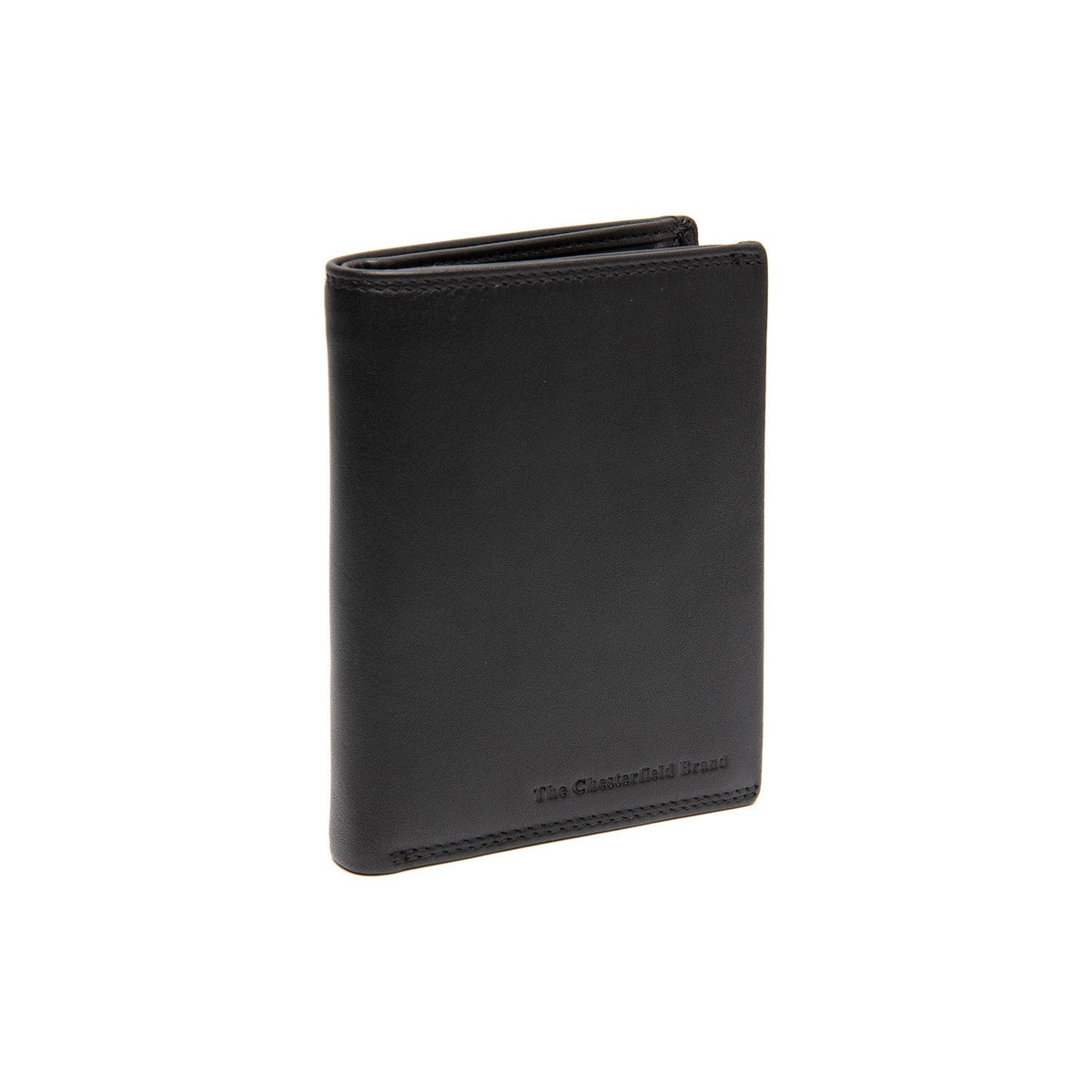 Hanson Full-Grain 真皮钱包 男士 in Classic 100% Full-Grain Leather - Full Exterior Front Profile View | Buy Online