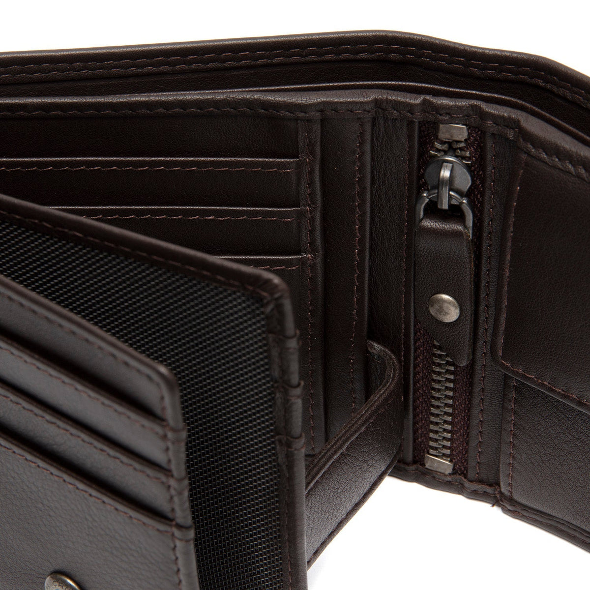 Hendrick Full-Grain Leather Wallet 男士 – alternate product view 3