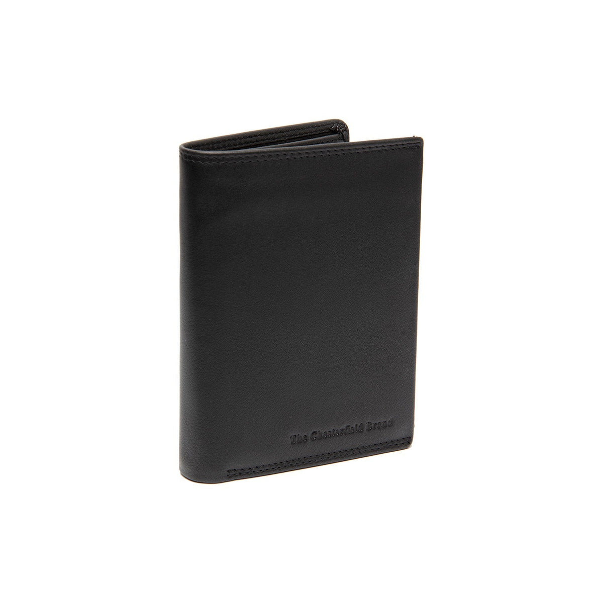 Leroy Full-Grain 真皮钱包 男士 in Classic 100% Full-Grain Leather - Full Exterior Front Profile View | Buy Online