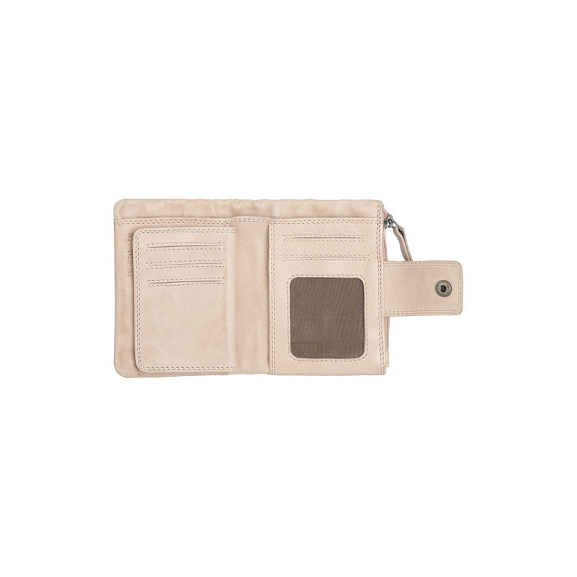 Mavona Full-Grain Leather Wallet 女士
