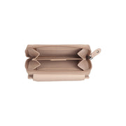 Orveta 头层牛皮 Wallet - Structured Side Profile Showing Gusset Depth &amp; Expansion Capacity