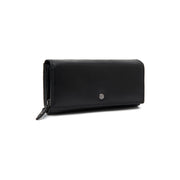 Rivalto Full-Grain Leather Wallet 女士 in Classic 100% Full-Grain Leather - Full Exterior Front Profile View | Buy Online