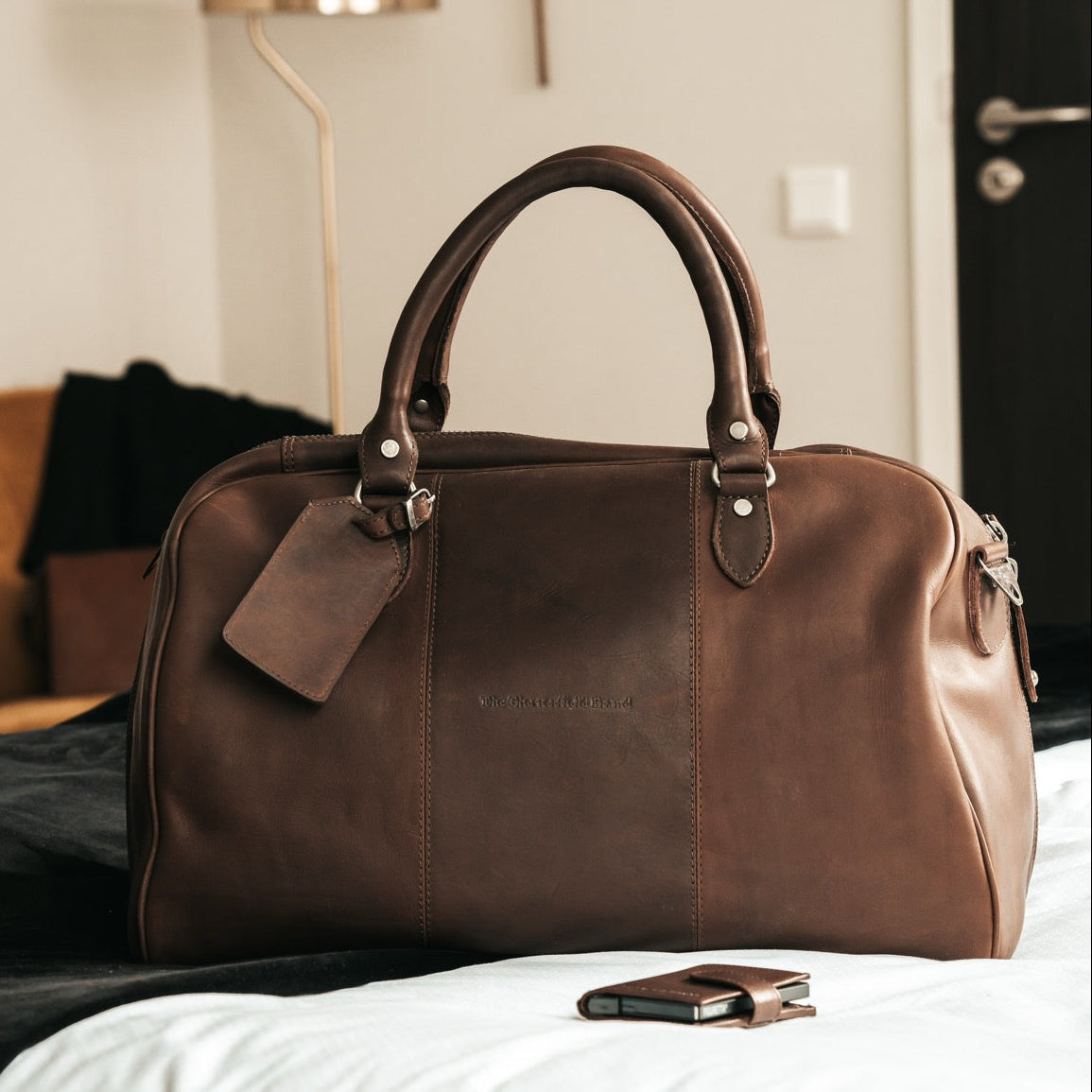Liam Full-Grain Leather Weekender Bag 女士 – alternate product view 2