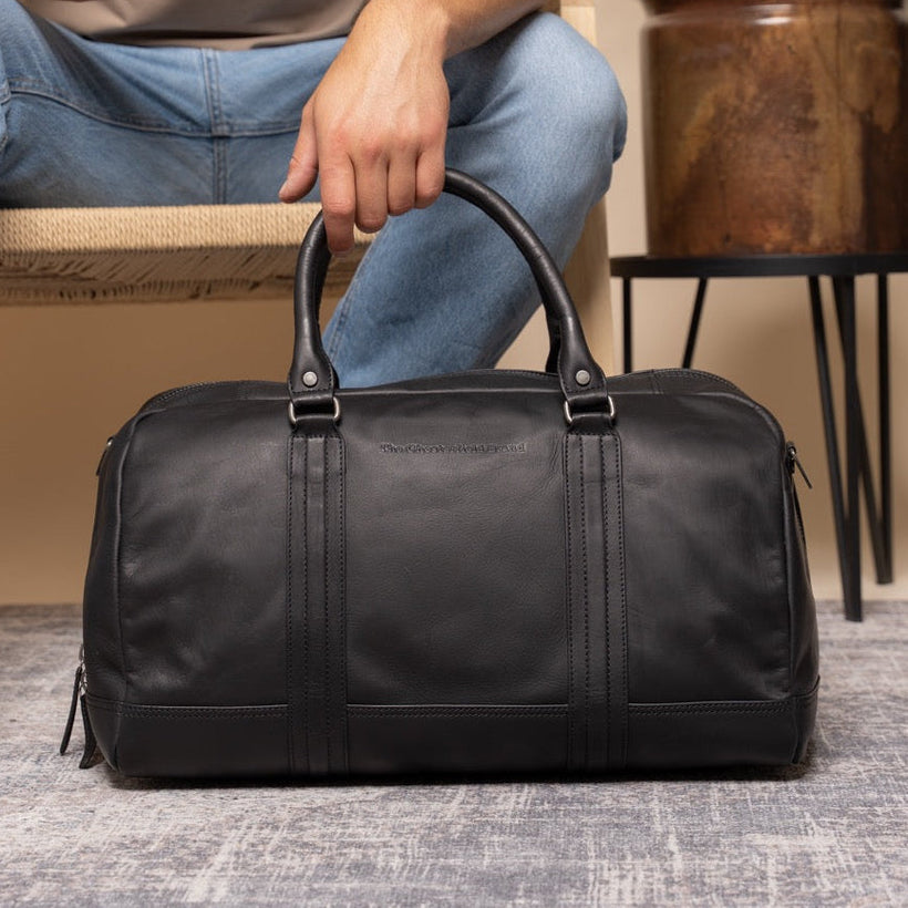 Perth Full-Grain Leather Weekender Bag 女士