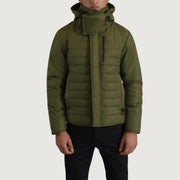 
内衬展示 Showing Quilted Viscose Lining & 内部双侧实用暗袋