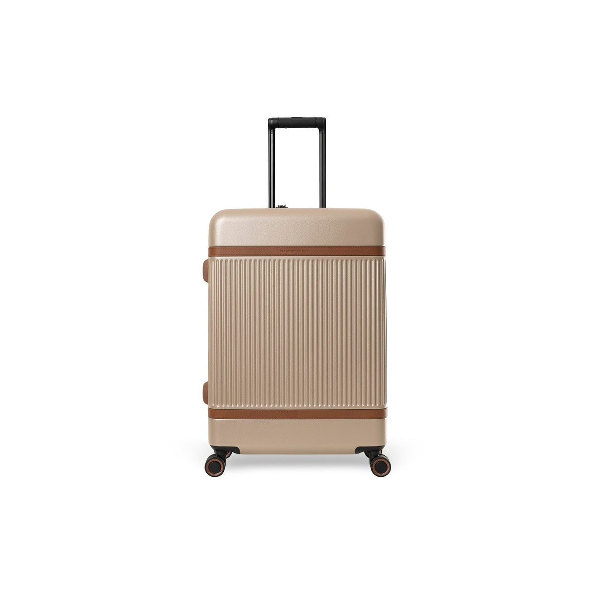 Styled Fit Perspective of Medium Suitcase Zuna 女士 on Model - Natural Daylight Drape